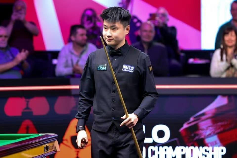 恭喜赵心童，成功晋级16强，8强或再遇丁俊晖！北京时间4月19日清晨，202