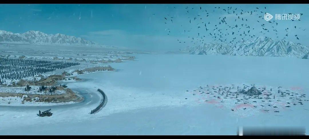 这确实看着像大场面，就是这么好的景是滤镜不对还是什么看着特别像抠图