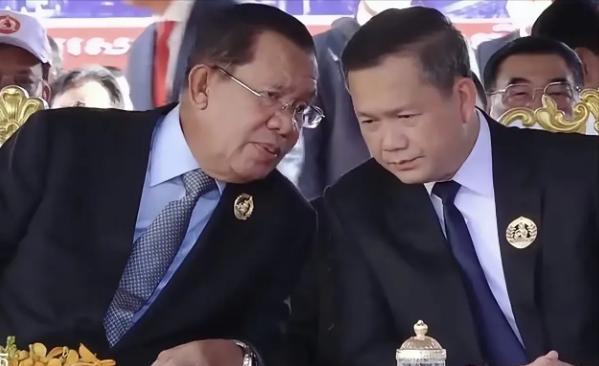 .最近有网友表示：洪森暗降美国，还想搞掉亲中的泰国总理，换成亲美的，这要是不成，