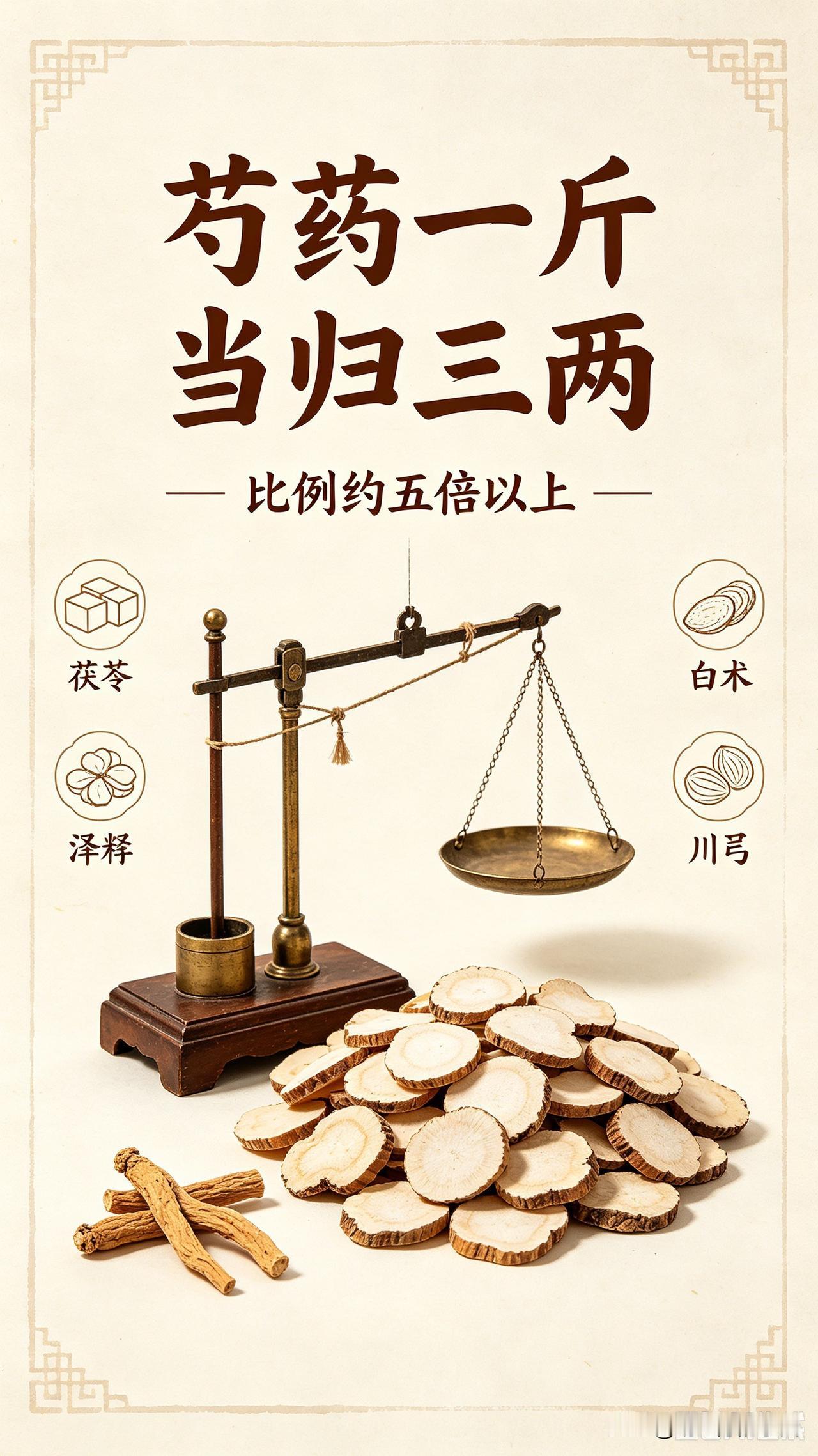 张仲景留下的剂量之谜：芍药一斤、当归三两，现代换算完一个240克当归45克，现代