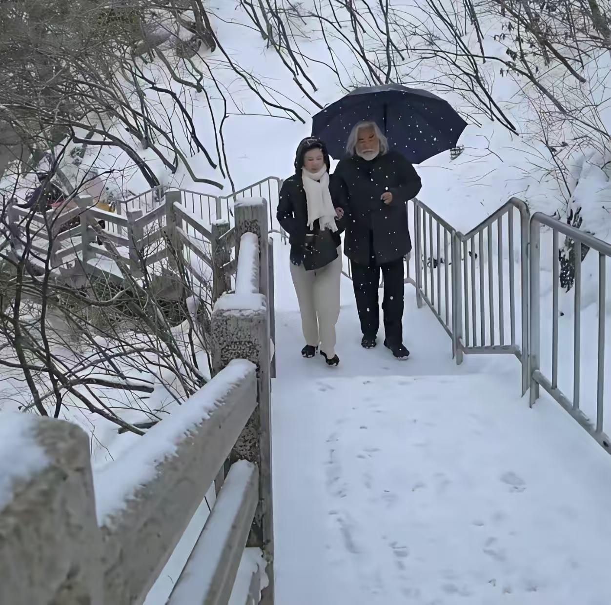 杜星霖为什么下着这么大的雪，带着张纪去爬雪山是何用意？再等两年叫女儿忽悠老张头坐