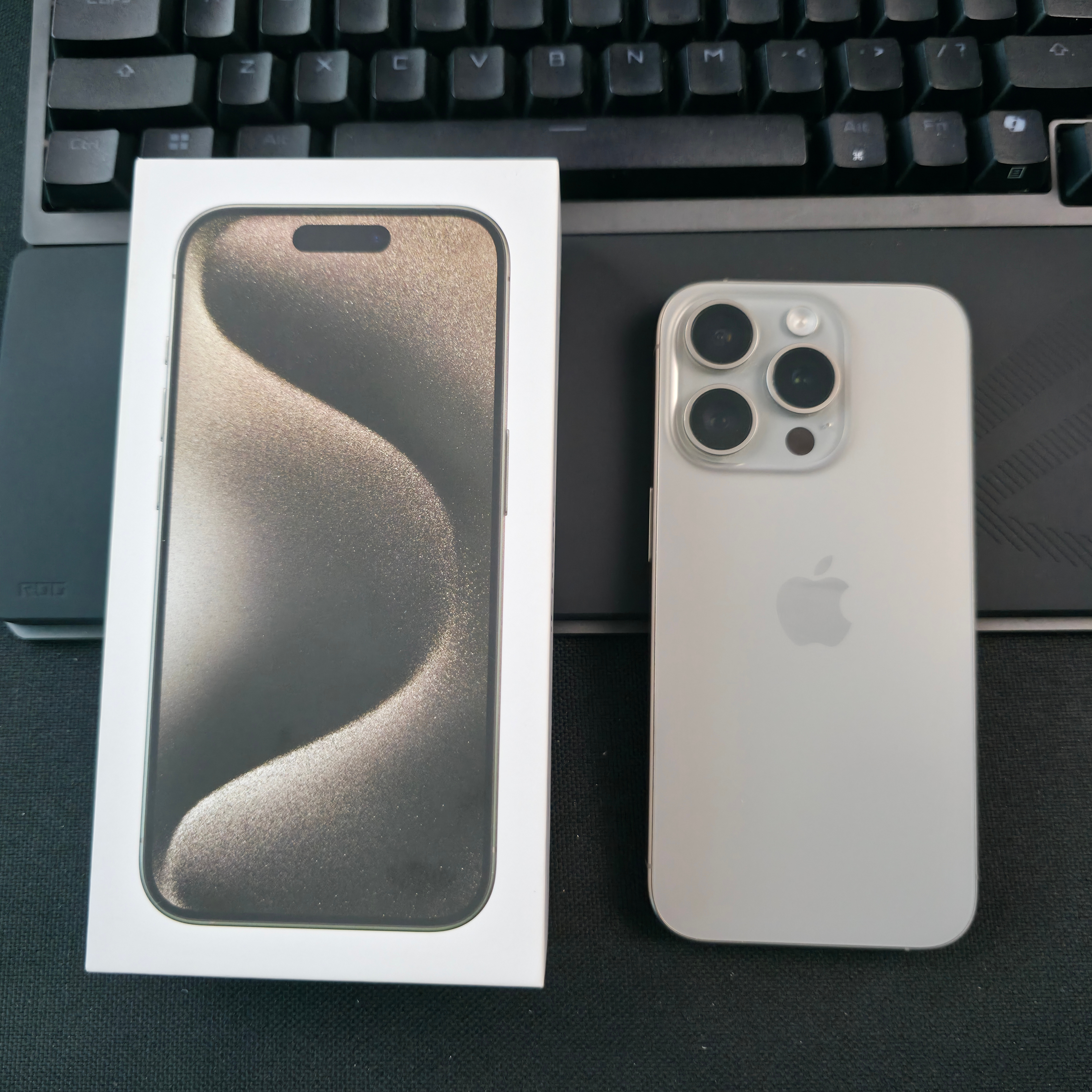 国行iPhone15Pro128G这个成色，还能出4000出头，这也是我没