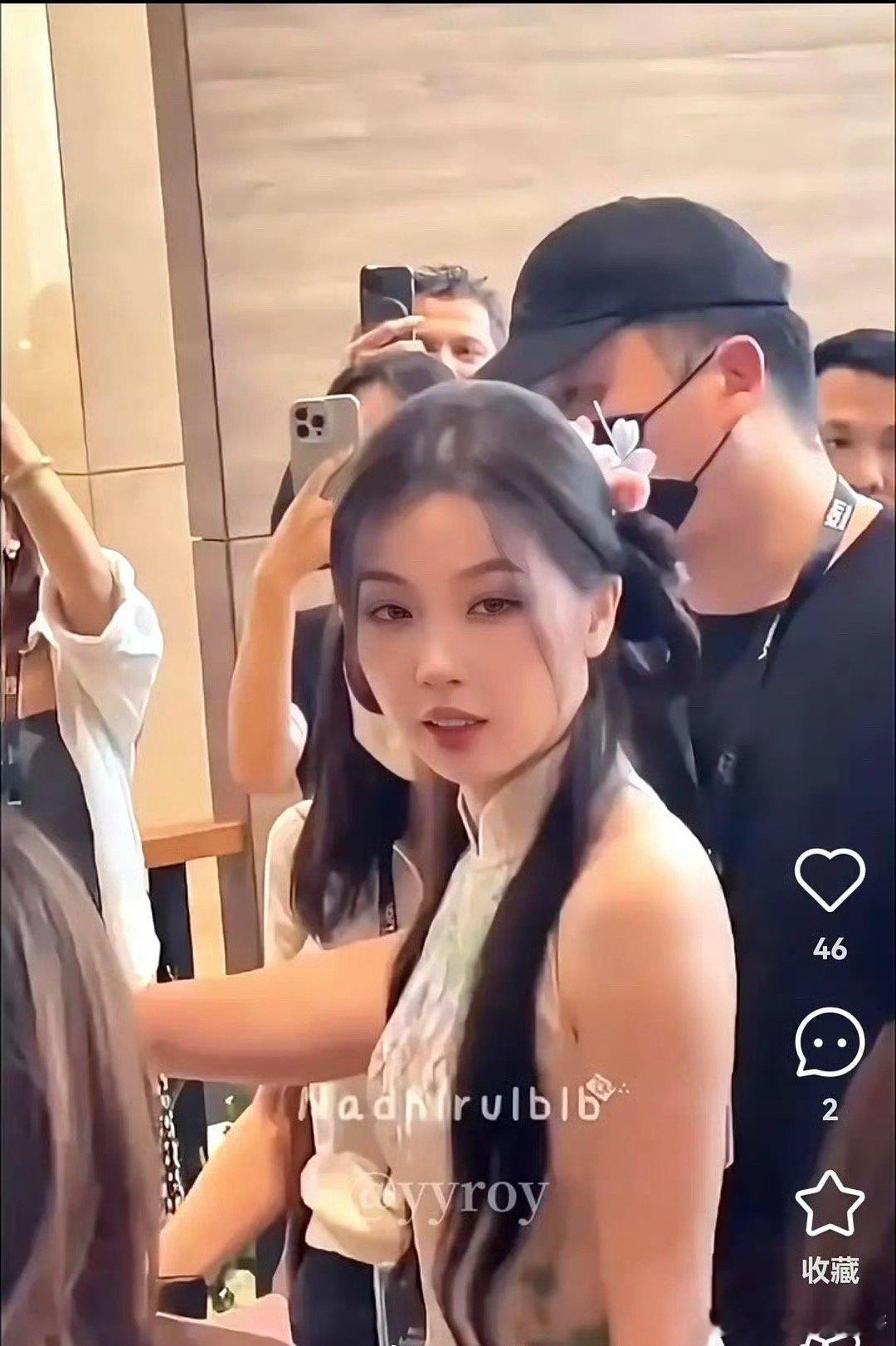 虞书欣今日线下活动生图，你认出来了吗