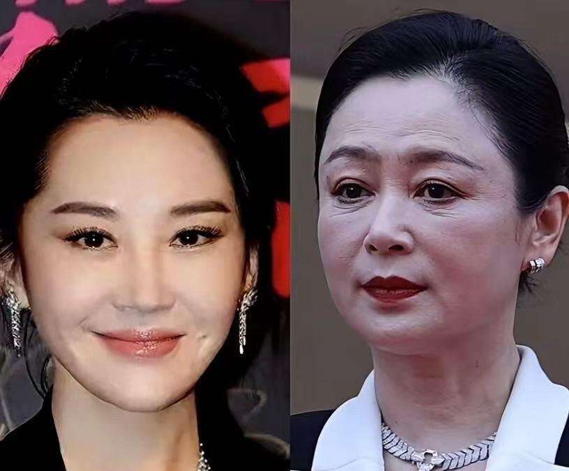 两个人年龄一样，可对比之下，这气质和长相差别的不是一般大。早年间许晴的颜值很一般
