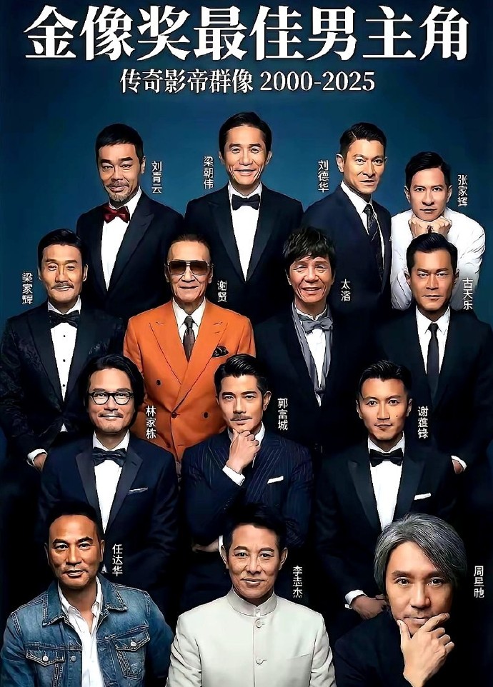 这站位真离谱了，海报一出，我就不服，李连杰不在C位？​​​