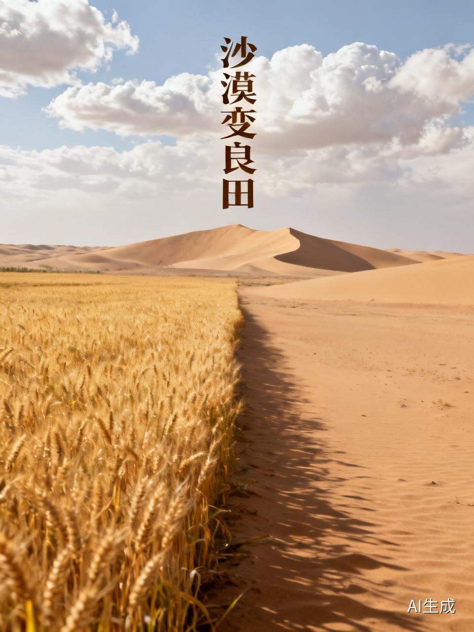 沙漠变良田的治沙成果，简直震撼到我了！就说塔克拉玛干沙漠，以前那是“死亡之海”，