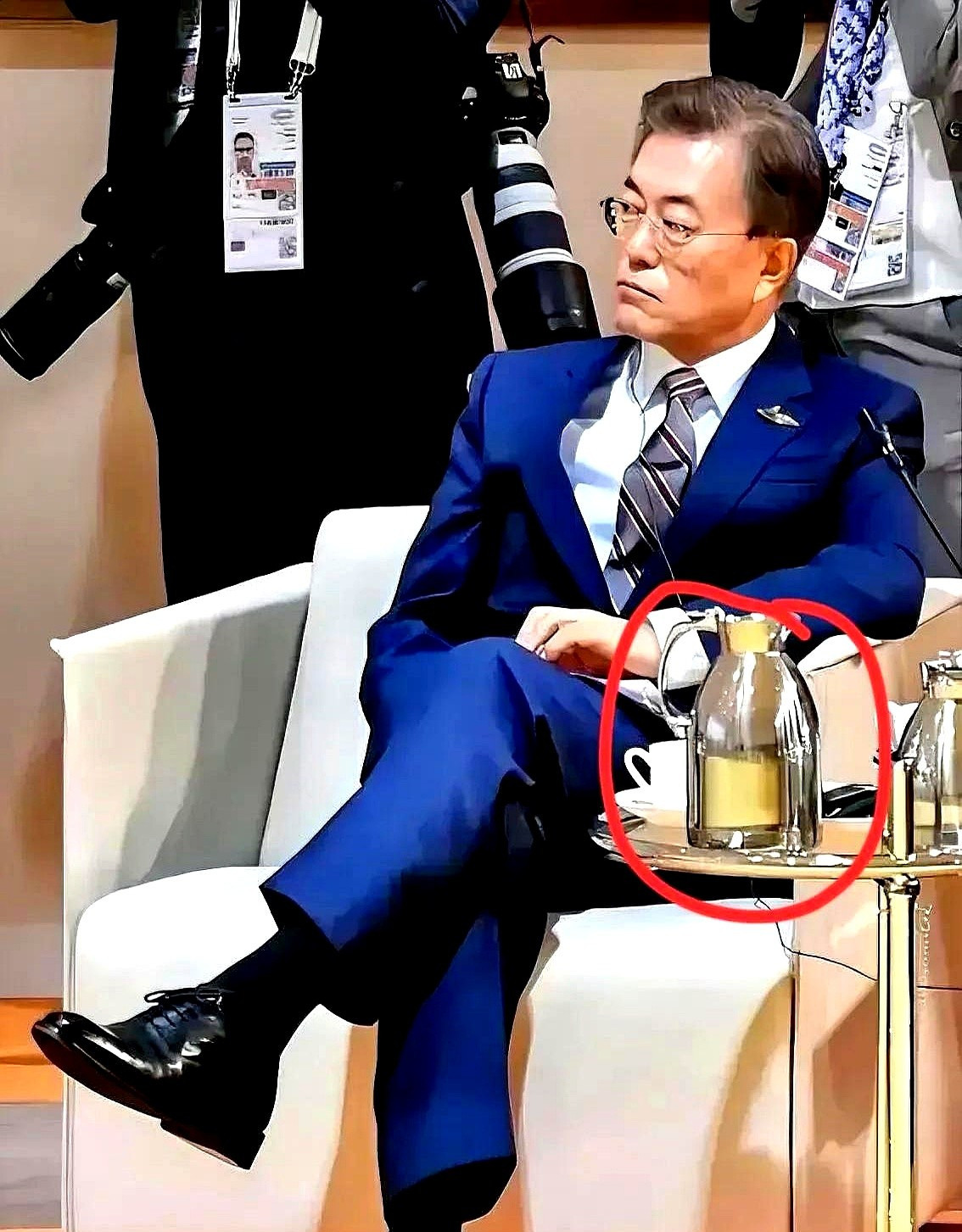 老文突然杀回国会，李在明惊了---