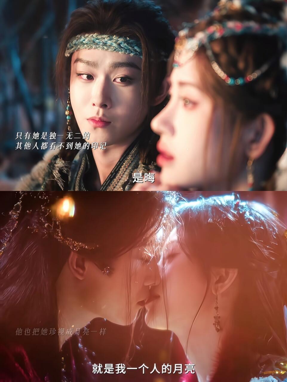 《月鳞绮纪》里这对CP从初见的第一句话就开始让人上头。一句“我叫露芜衣”，一句“