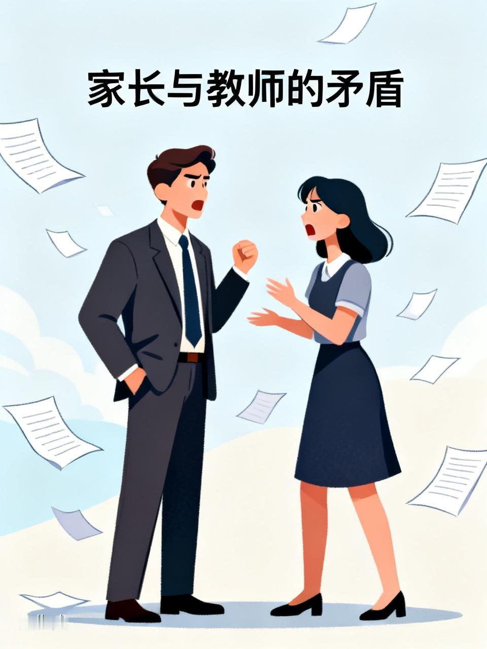 在家长心中，教师什么都不是，连服务员都算不上。一名家长给老师打电话：你们到底怎