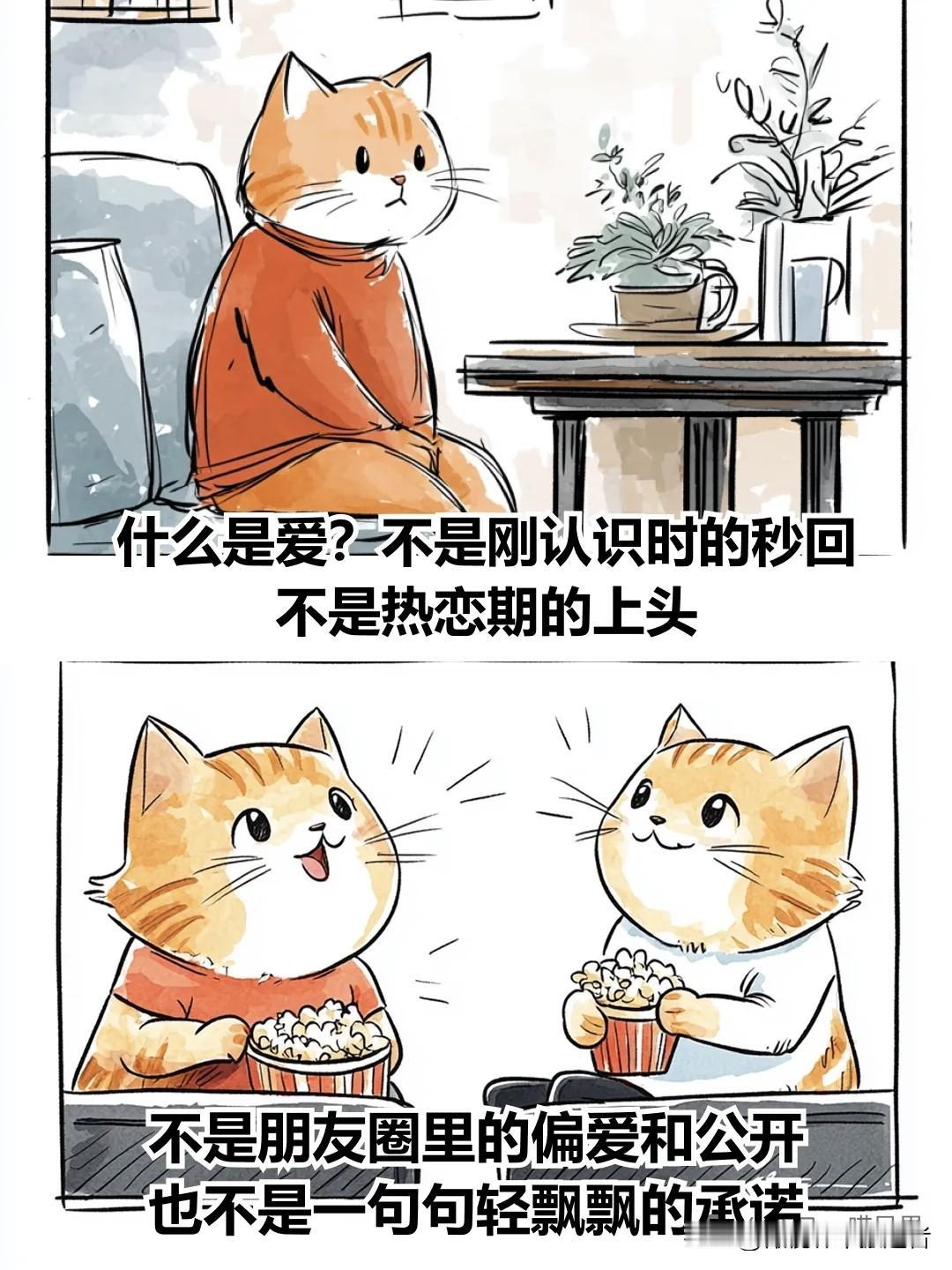 I爱的本质：不是心动，是久处之后的心疼日常治愈漫画漫画治愈时刻