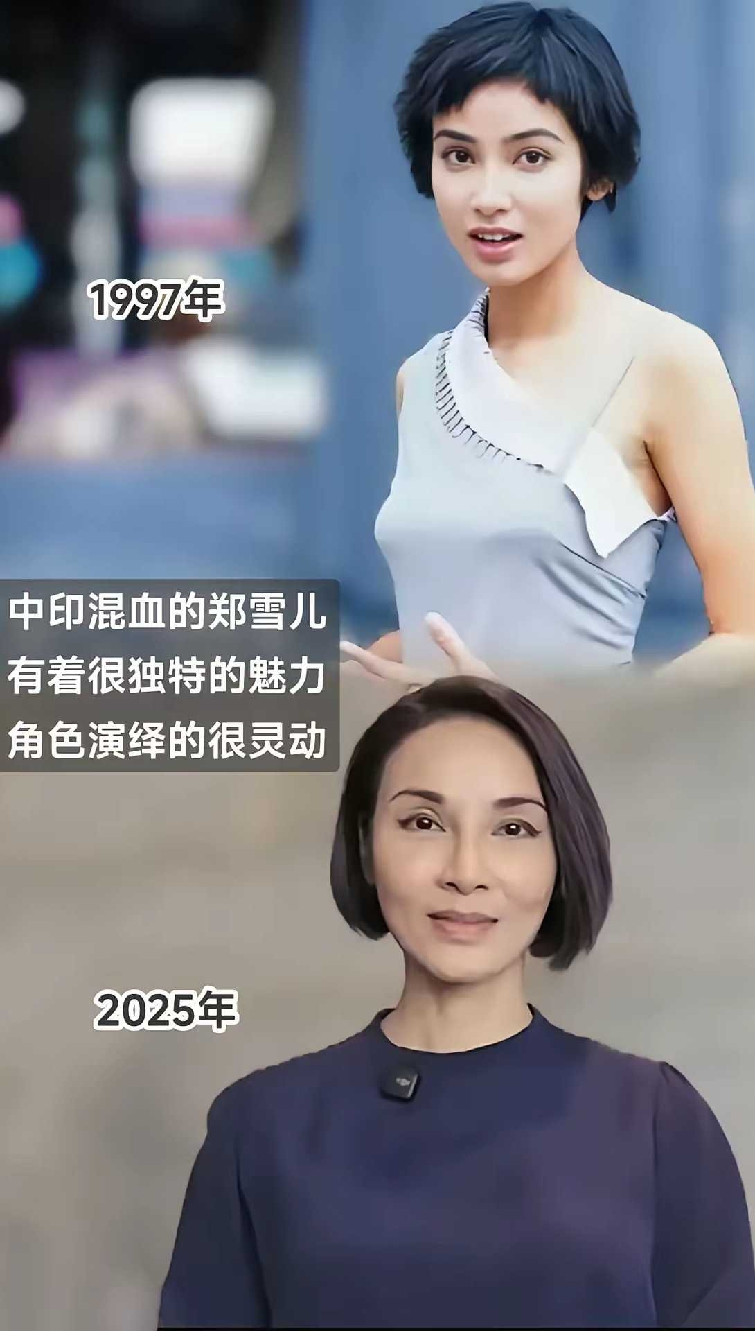 《寻秦记》里的公主由中印混血演员郑雪儿饰演，如今看她不算绝美。当时选中英混血演员