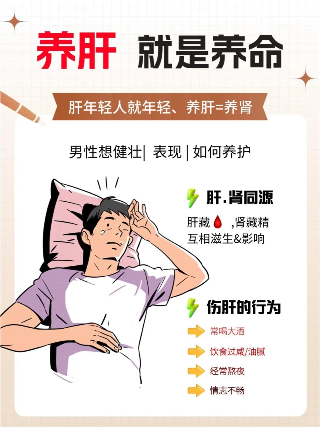 养肝不分男女，肝好了人年轻！
