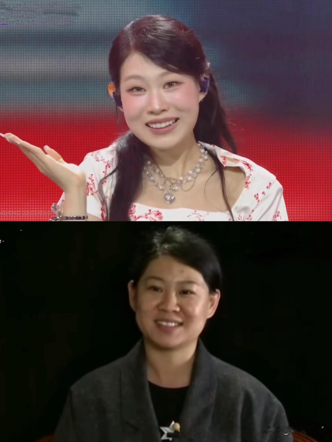 沈佳润长大之后，简直和妈妈长得一模一样！尤其是大闺女这个发型，和妈妈更是复刻一