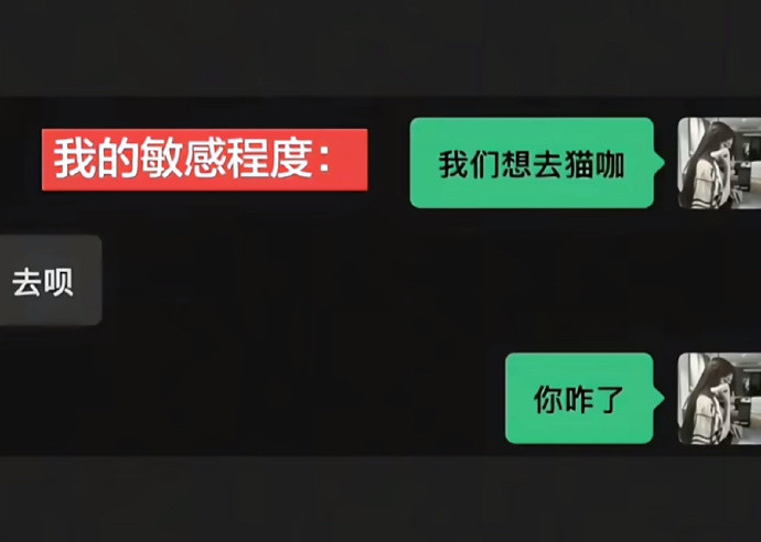 我内心敏感程度