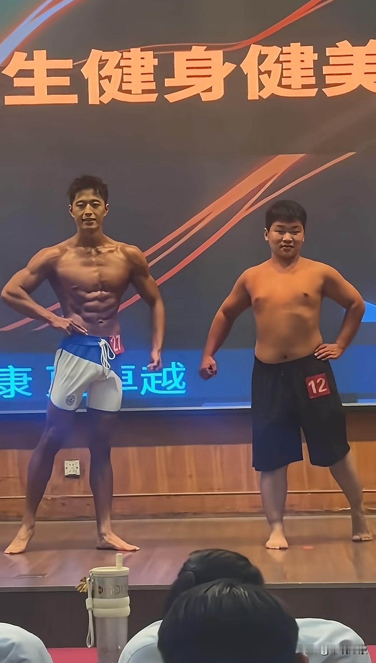 在无数个皮质醇爆炸的夜晚，不屈的意志是唯一的星光健身健美比赛＃正规健美比赛