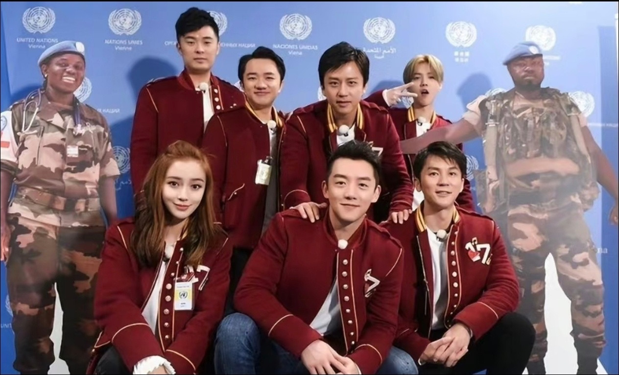 初代跑男重聚给郑恺庆生跑男多少人的童年回忆啊！有没有哪个节目可以把他们一起请过