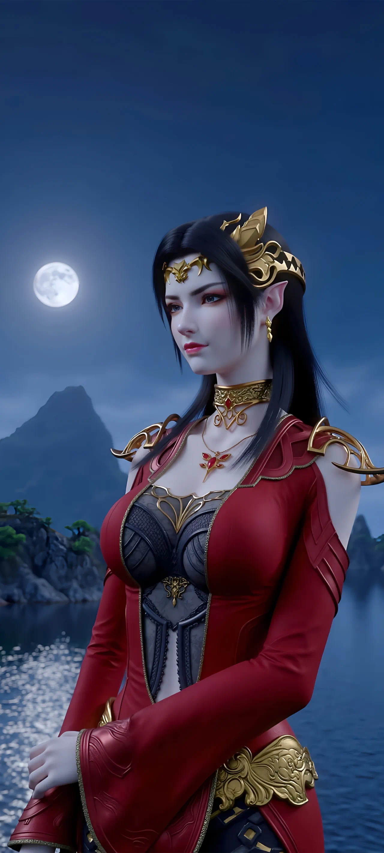 斗破苍穹美杜莎女王【精致美图】随着剧情的推进，彩鳞应该快要回归了！国产动漫