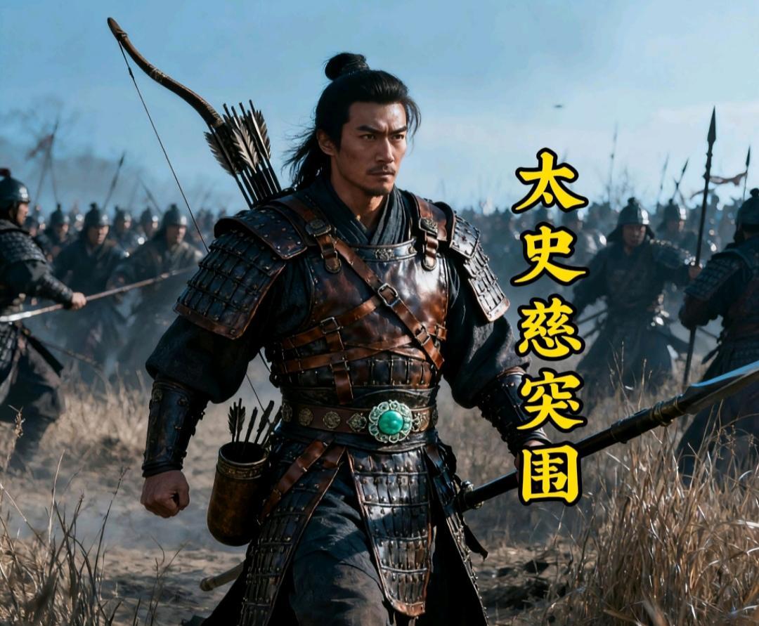 奇怪!罗贯中写的《三国演义》里太史慈救孔融这段，太史慈一人杀穿围城的数万敌军两回