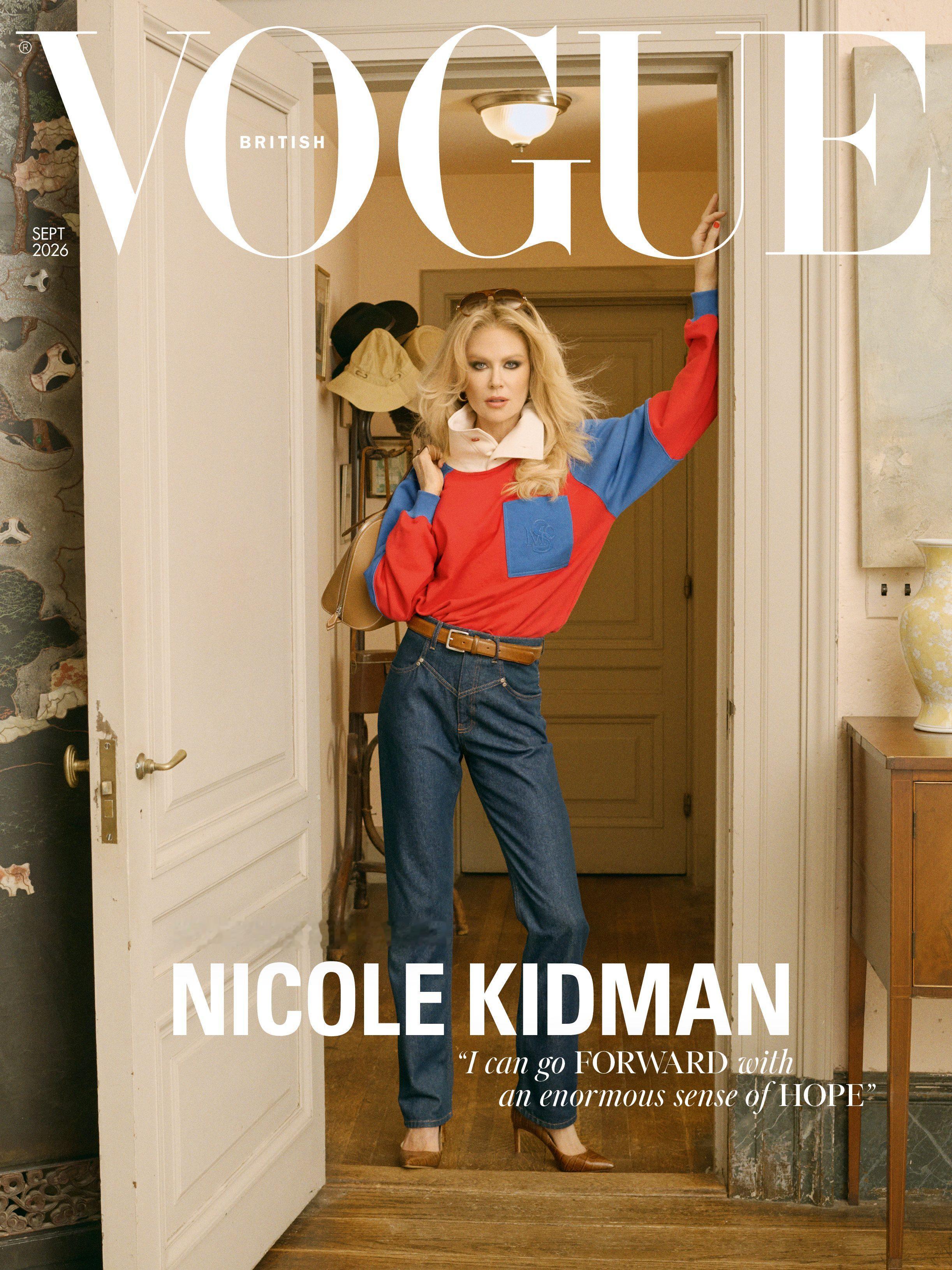 妮可·基德曼《VOGUE》九月刊