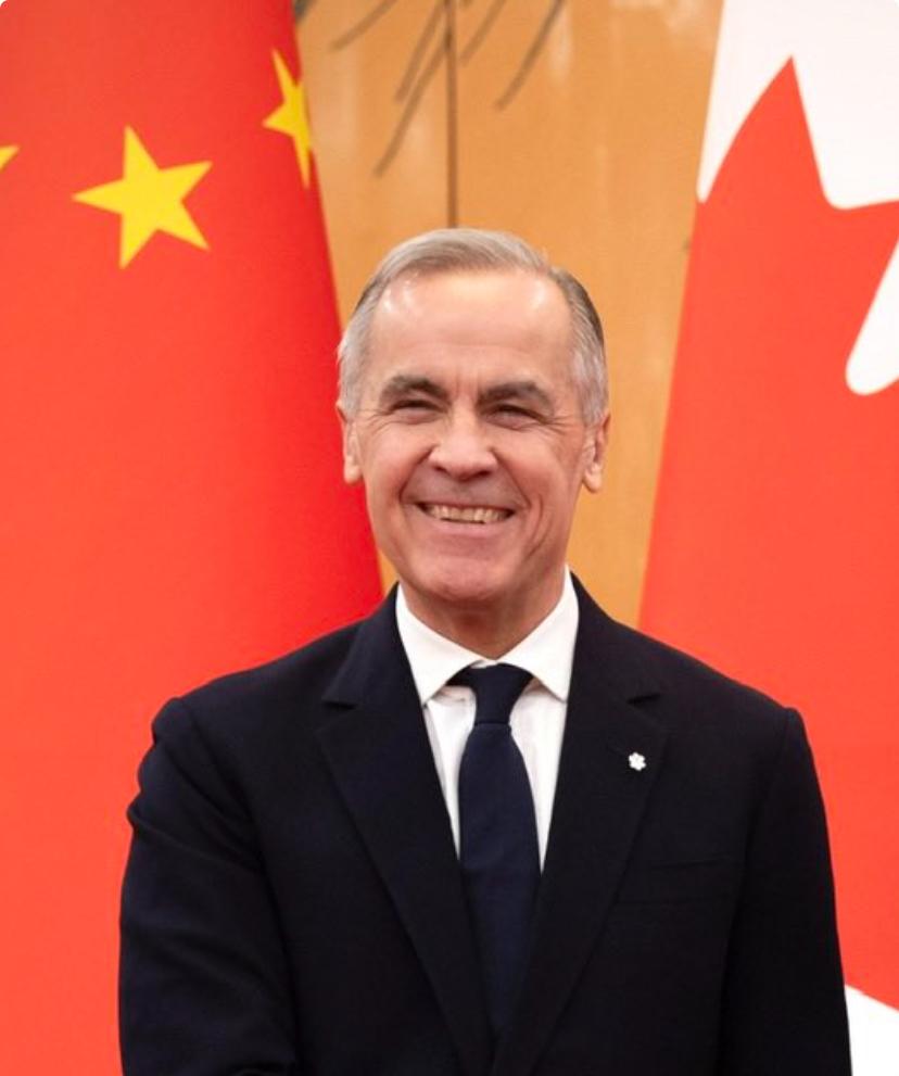 联合早报今天报道：加拿大总理卡尼在北京和中方会面后，宣布两国已达成“电动车换油菜