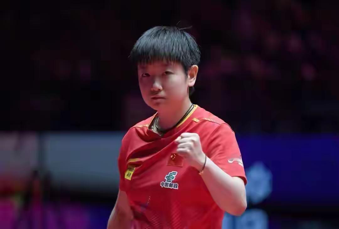 你可以不信风会停，不信云会散，不信雨会歇，但你必须相信:孙颖莎的实力永远