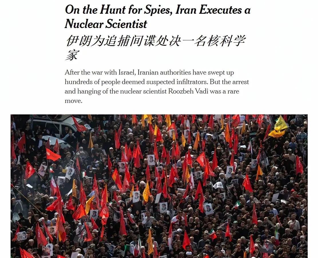 中国的经验，伊朗就是学不会，邓稼先都保不住，你什么搞原子弹？伊朗核科学家