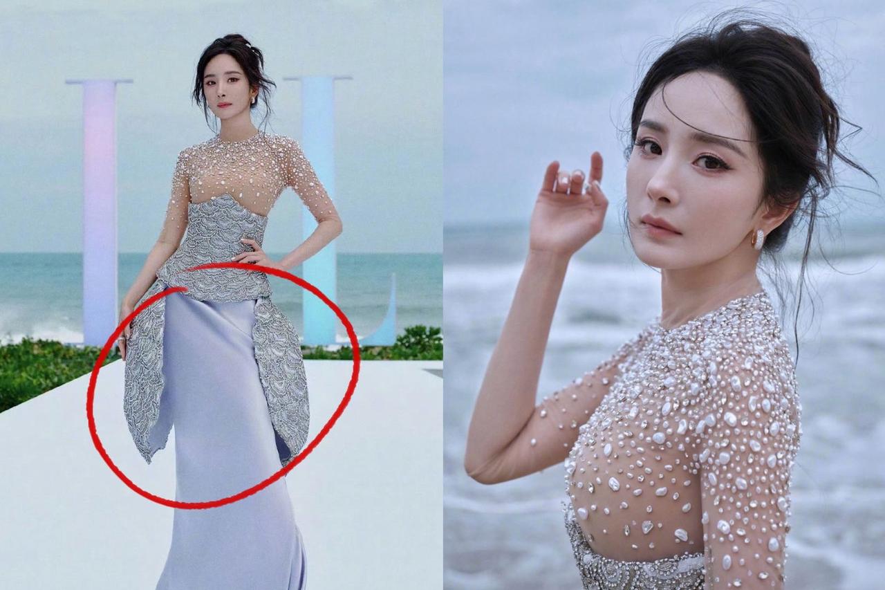 杨幂的造型师估计睡不着了，她睡不着的原因，不是没把造型做好，而是好的有点多余