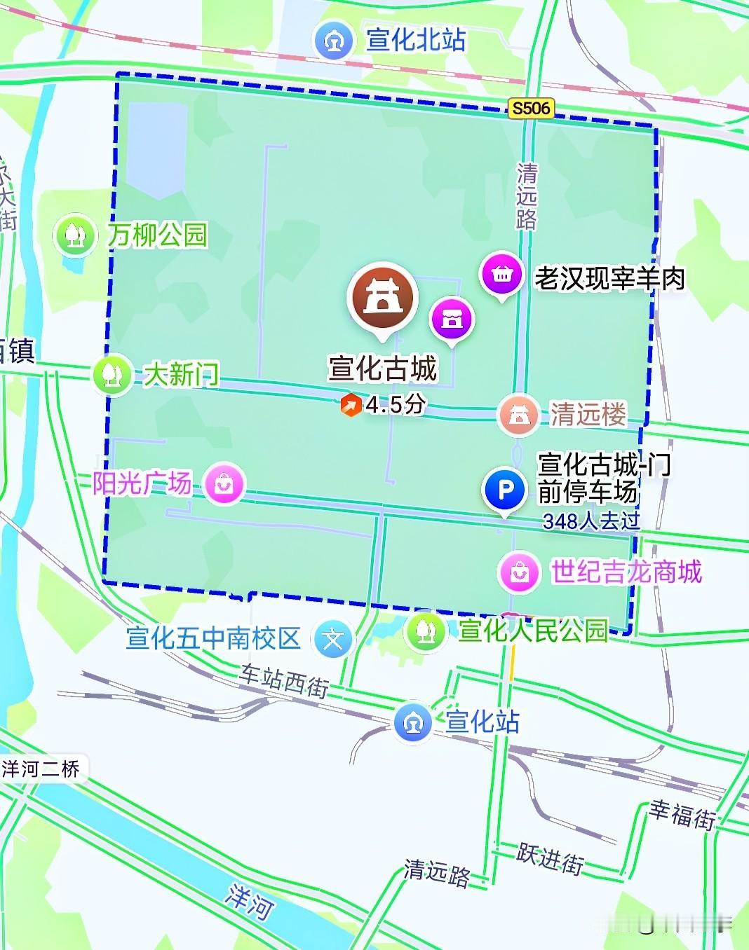 宣化古城旧事。宣化（古称上谷、宣府）古城，地处河北省张家口市宣化区。此地旧时是