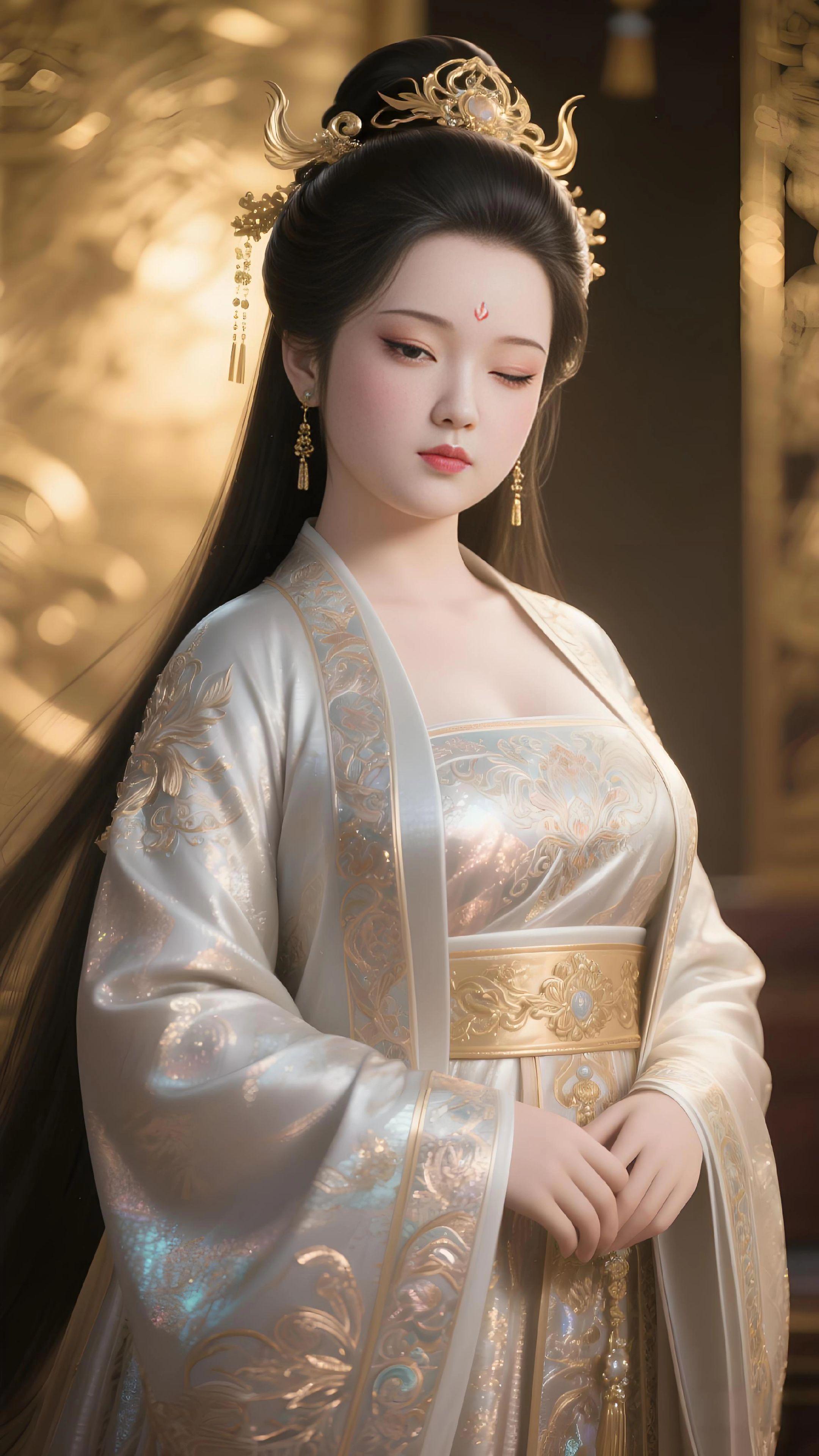唯美古装 古风美女 古装天花板