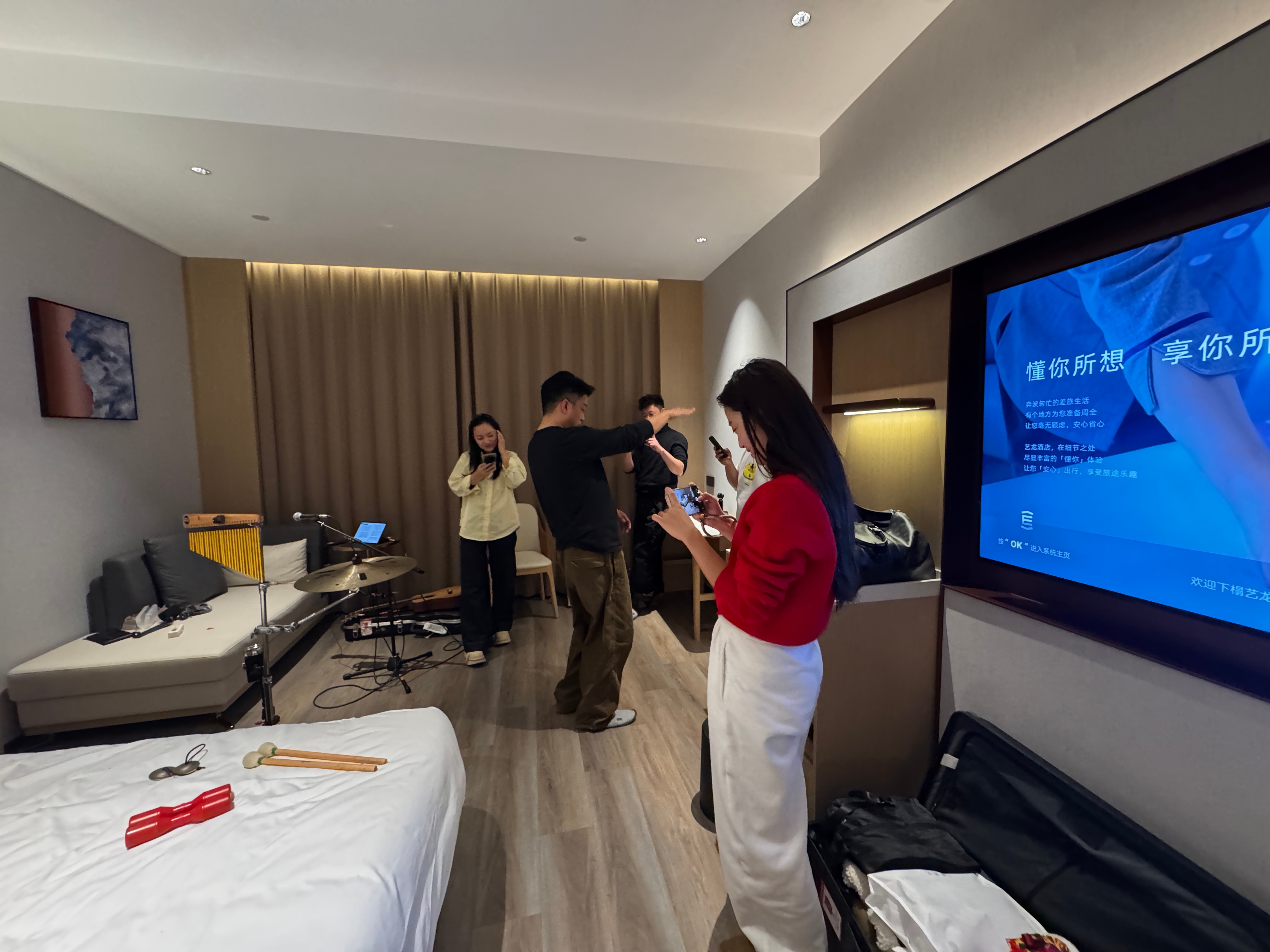 排练完了碎叫这期节目会给大家一个惊喜！​​​