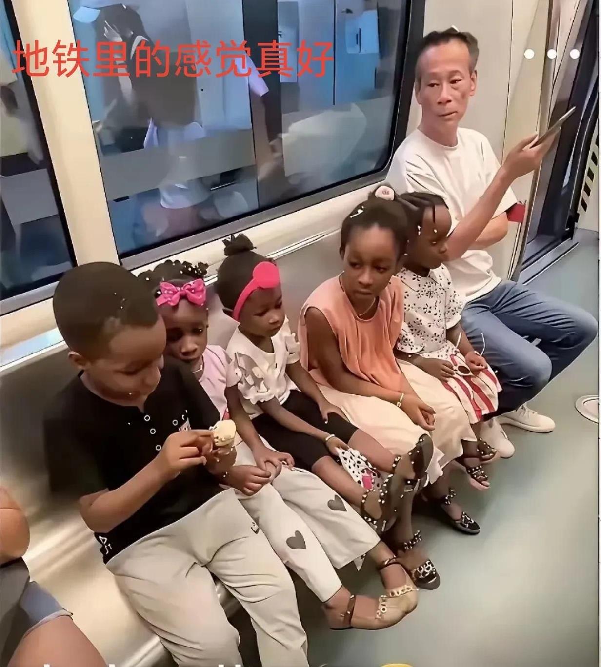 在广州的非洲人想必已经有了第二代、第三代。说他们是中国人吧，他们能说一口流利的汉