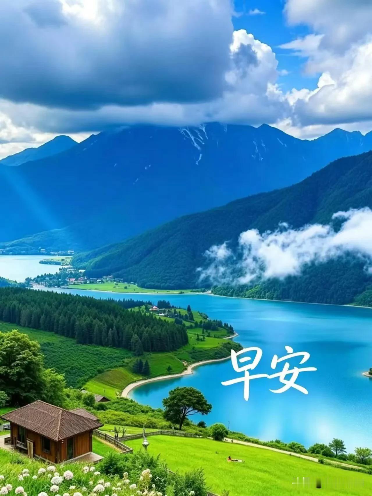 不必追赶光芒，你自己就很耀眼，早安。