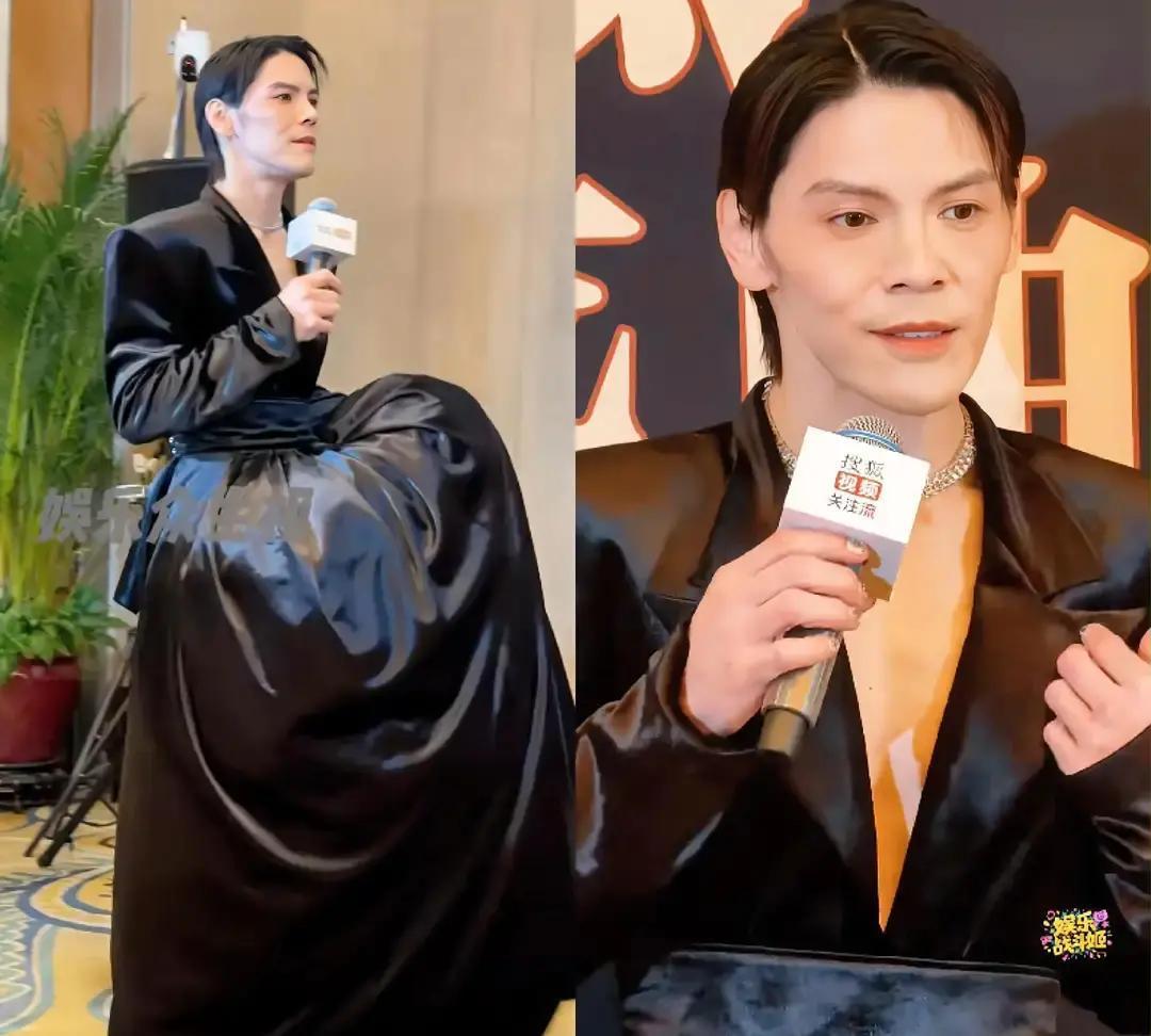 别嘲笑向佐穿裙子了。他比99%的男性更“懂穿”。他套上RobertWun