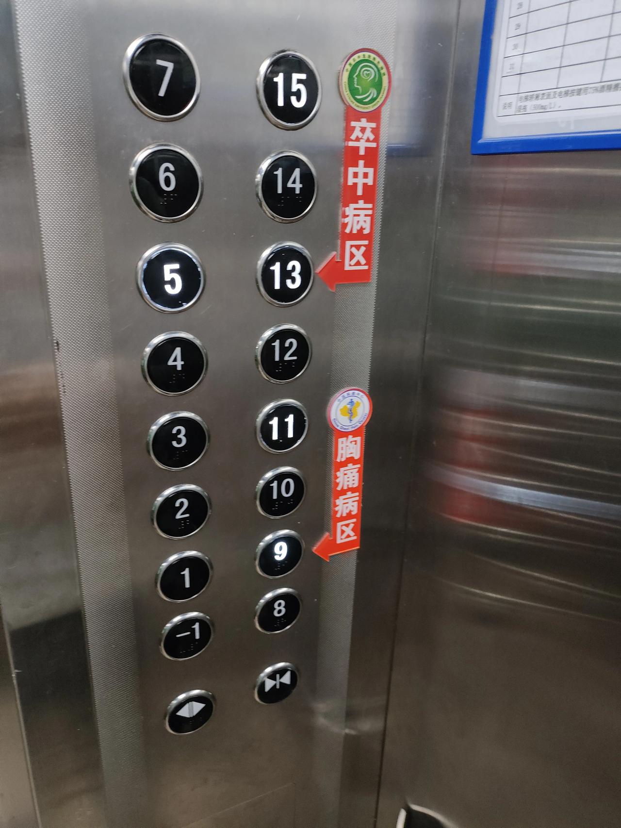 昨天中午送饭给住院的妈妈，跟我一同进电梯的，有好几个人，其中有一个60岁左右的女