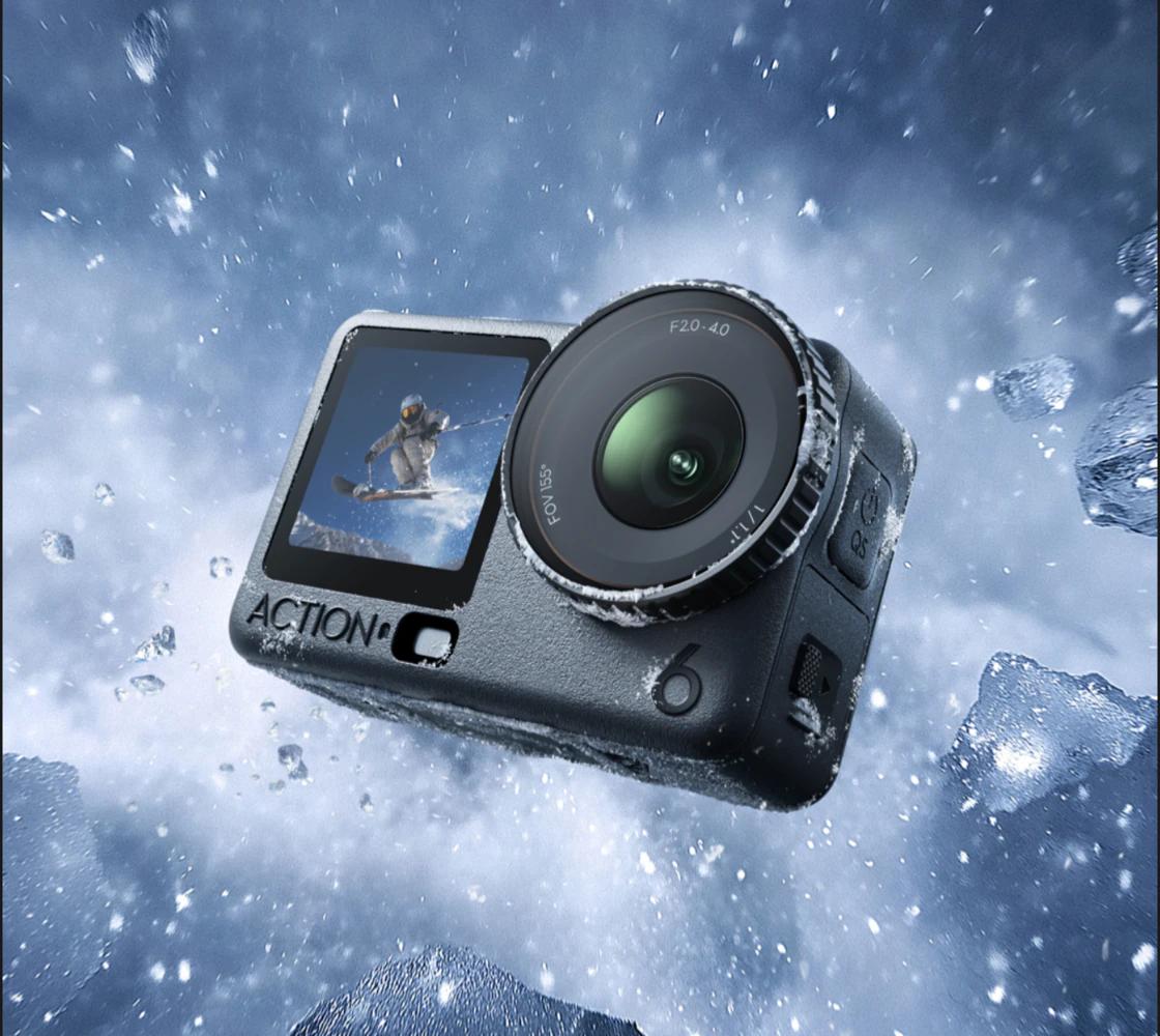 大疆发布OsmoAction6运动相机OsmoAction6采用