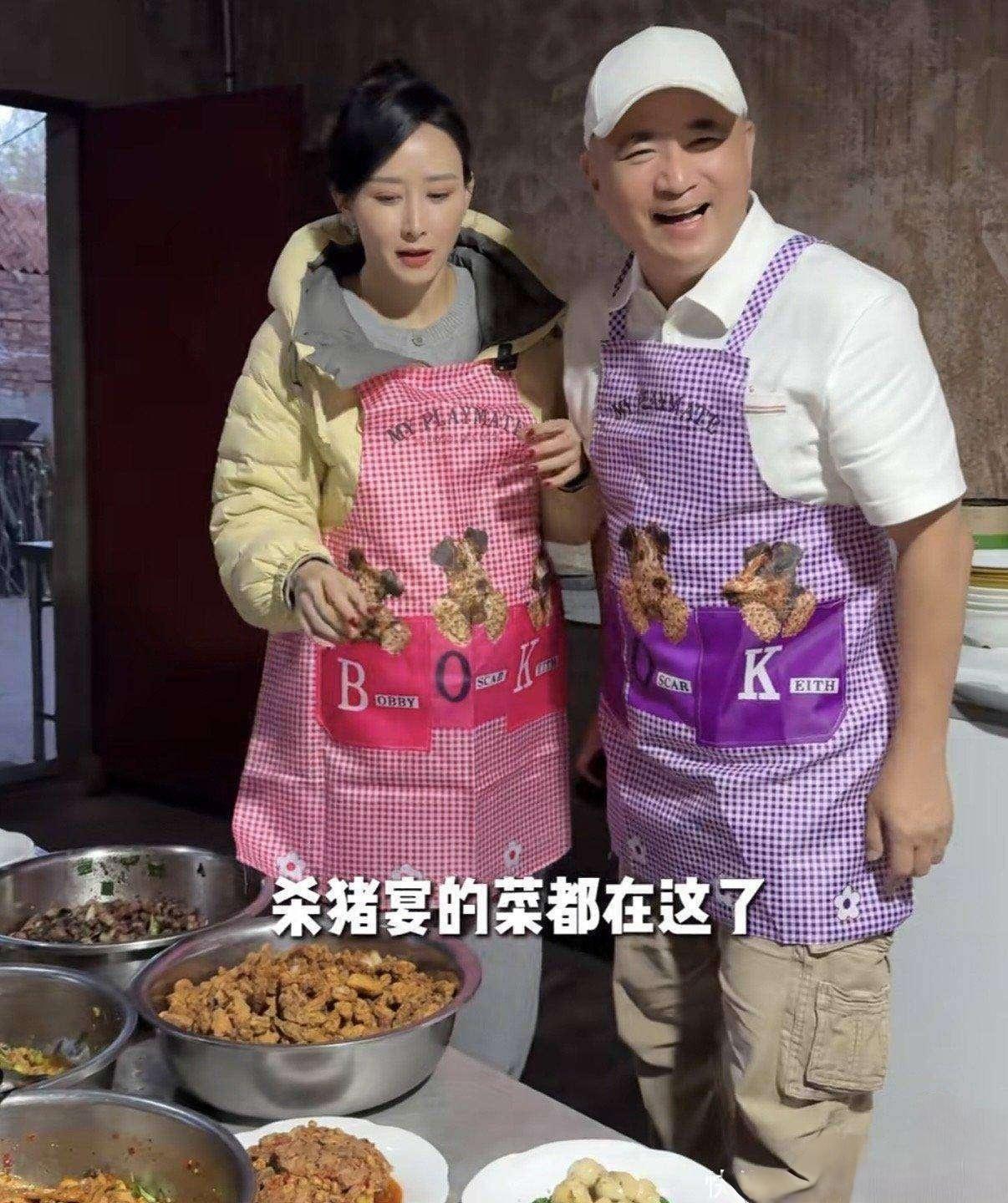 比起三千万世纪婚礼，胡静夫妻回乡吃杀猪宴才更动人看多了豪门联姻满是算计，胡