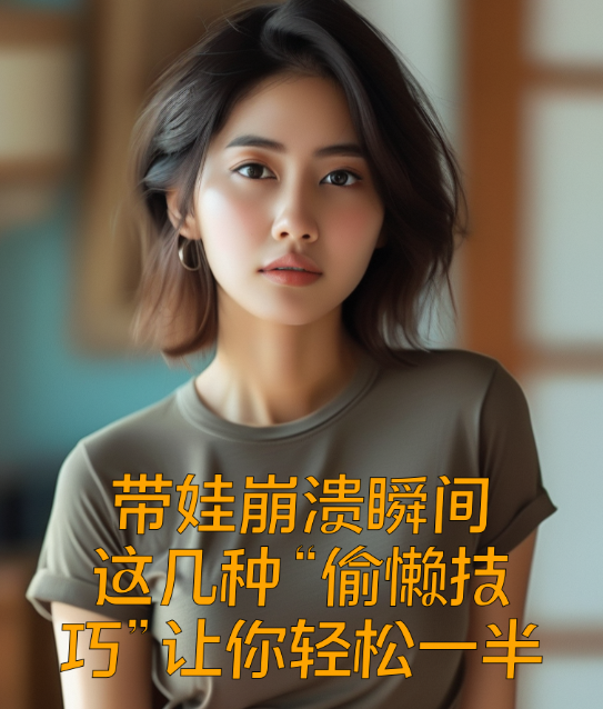 带娃崩溃瞬间：这几种“偷懒技巧”让你轻松一半