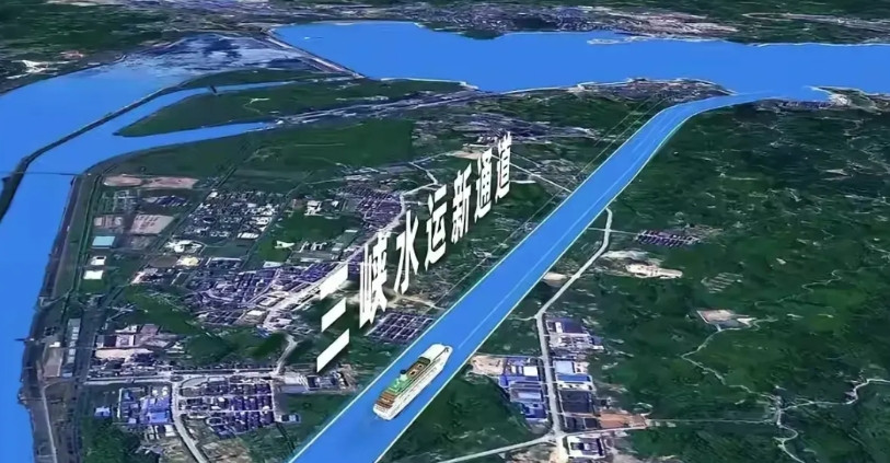 三峡工程左岸又要开始热火朝天地干了，由于我国的经济发展太快，很多超前30年的工程