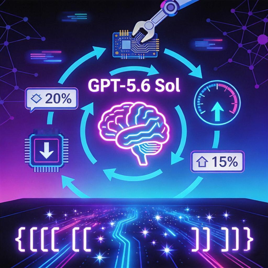 GPT-5.6自己改自己代码，推理成本降了20%AI开始"自己优化自己"了。