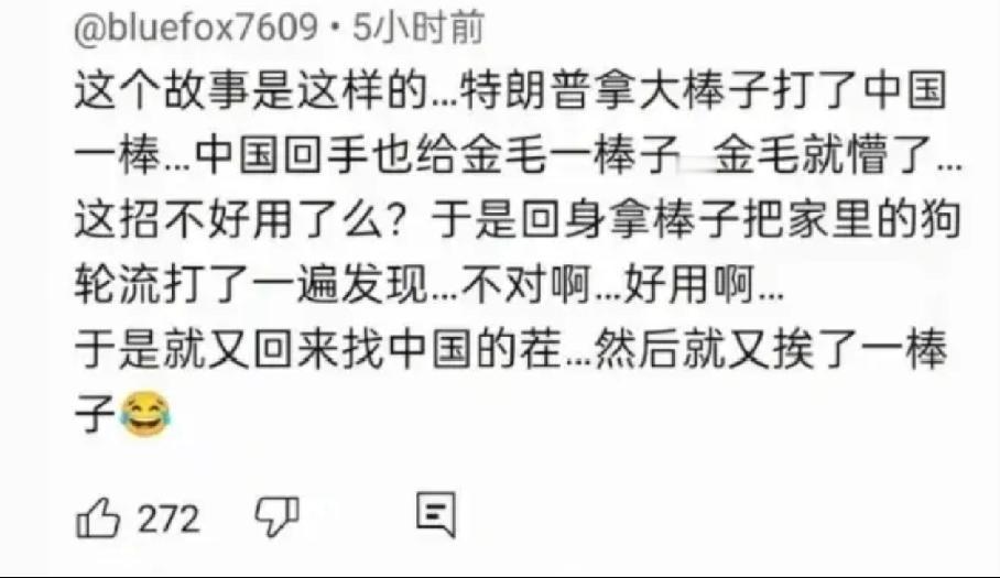 形象，太形象了，看过的人都乐翻了，网友：原来不是棒子的问题如果说，小故事能讲透