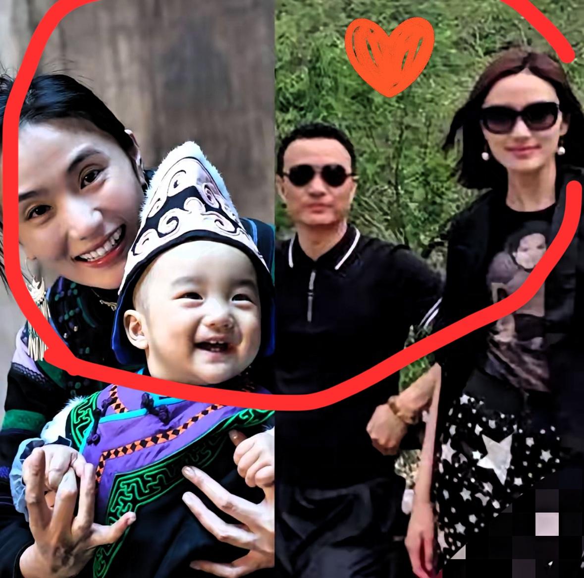 特意查了海哈金喜父母，​她父母真的不是一般人，​母亲彝族人，普通妇女；父亲汉