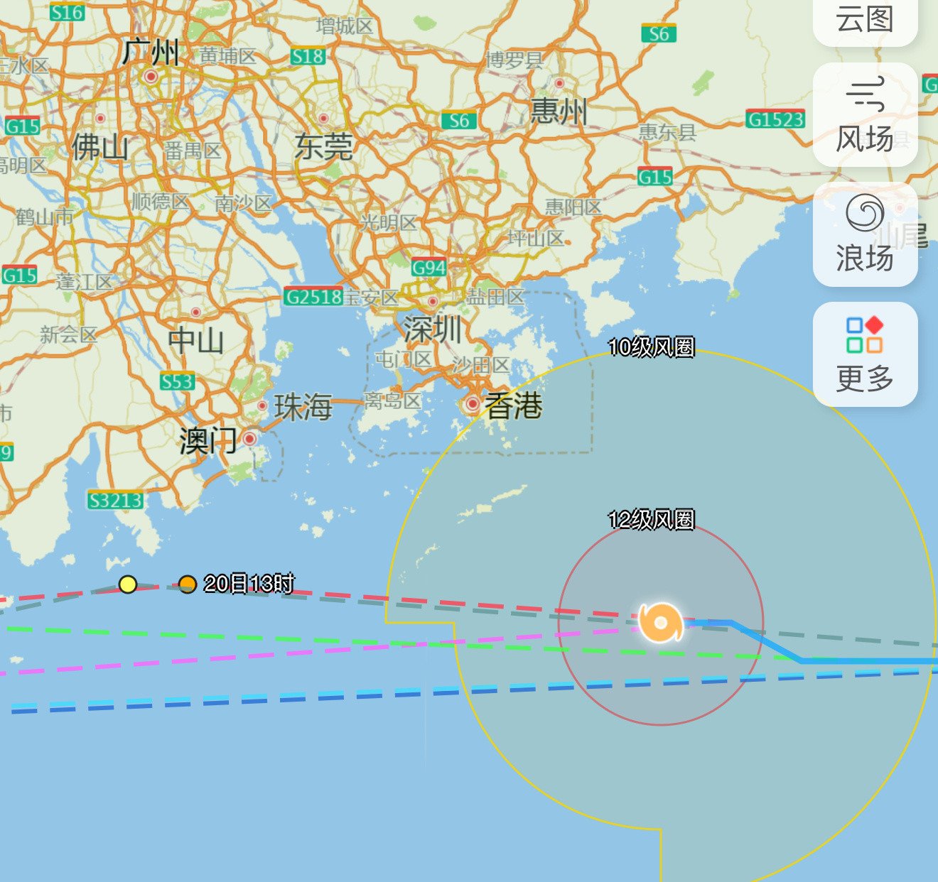 台风韦帕登陆范围再次西移外面“韦哥”一路“鬼哭狼嚎”。大湾区的老铁注意安全，我继