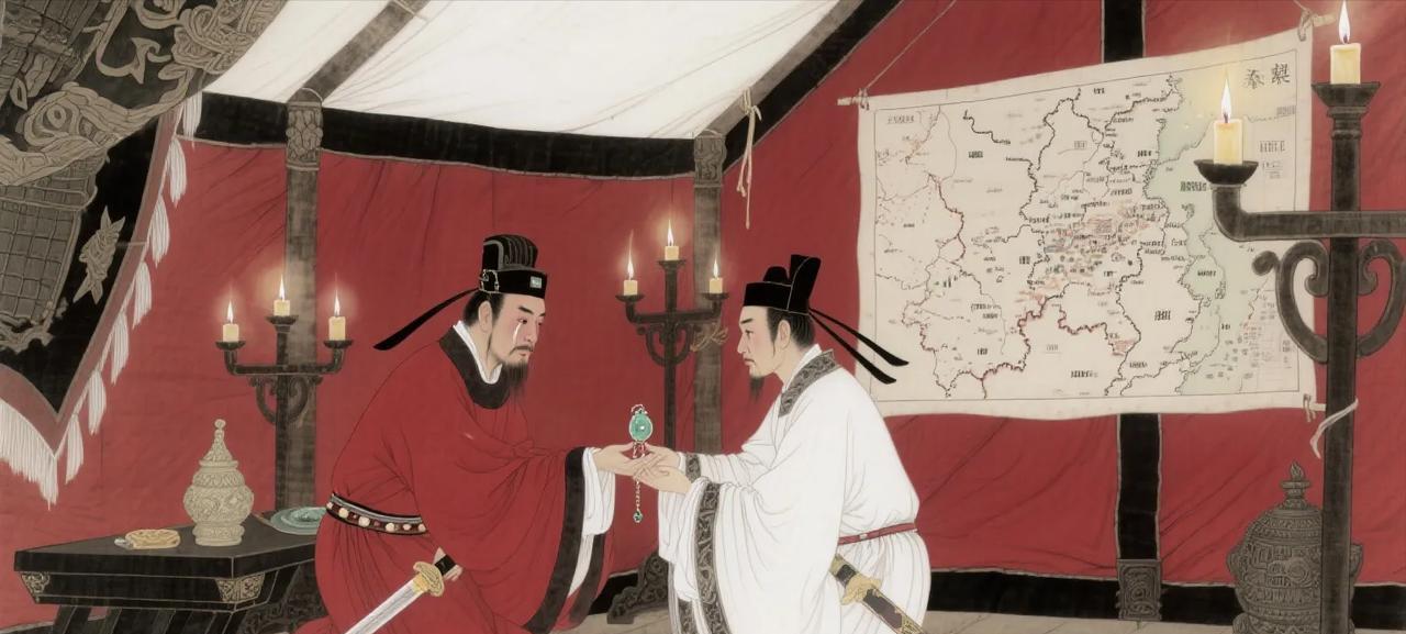 1367年，朱元璋与养子朱英一同喝酒，席间，朱元璋问：