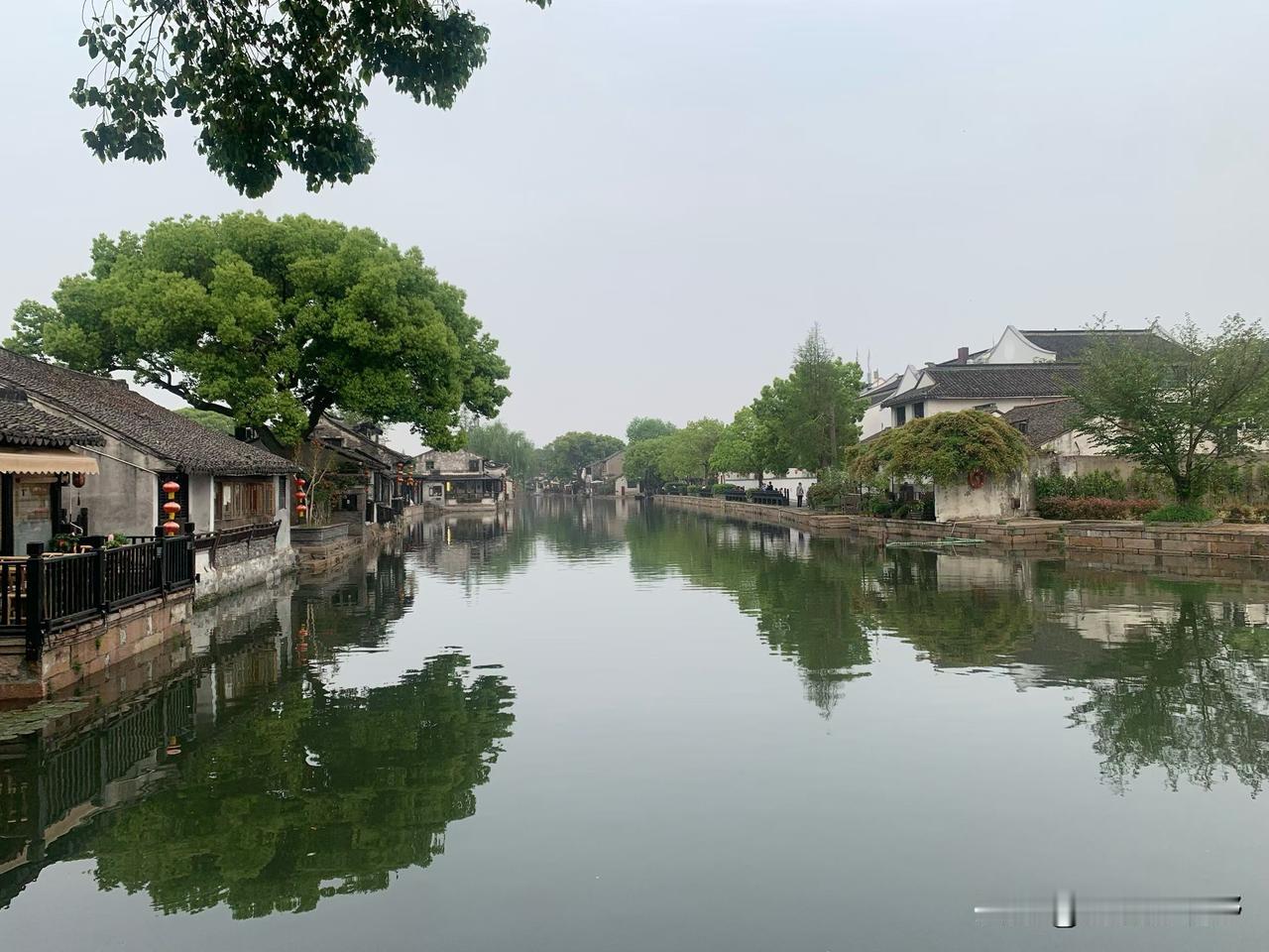 静谧的水乡，古韵悠长，漫步河畔，感受时光的静好油菜花开放图片如何在油纸伞上画梅