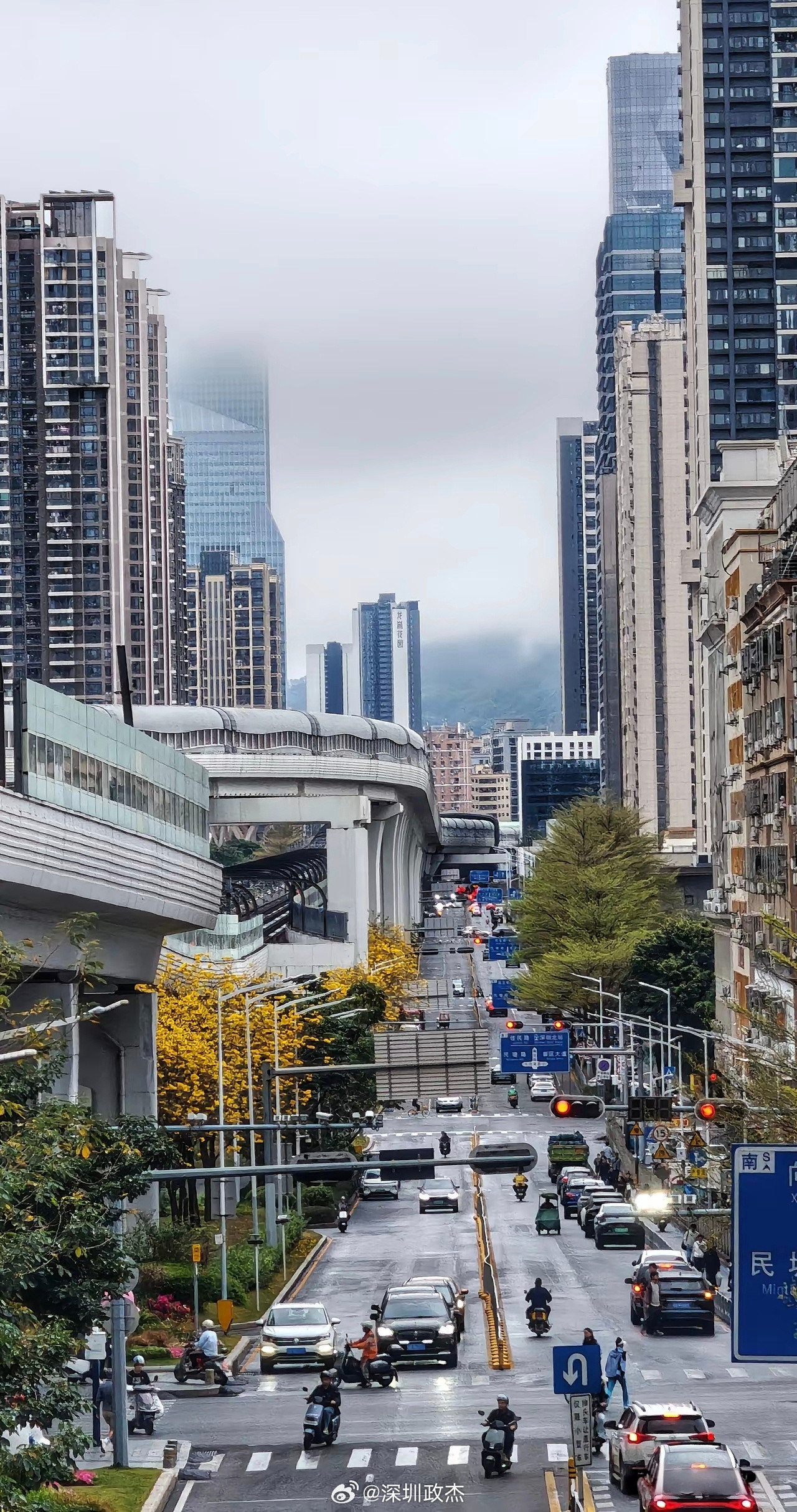 再给龙华一个机会，它绝对不会建天铁了，一定把地铁建在地下。深圳