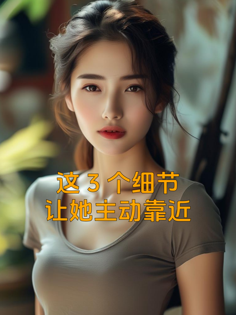 这3个细节让她主动靠近