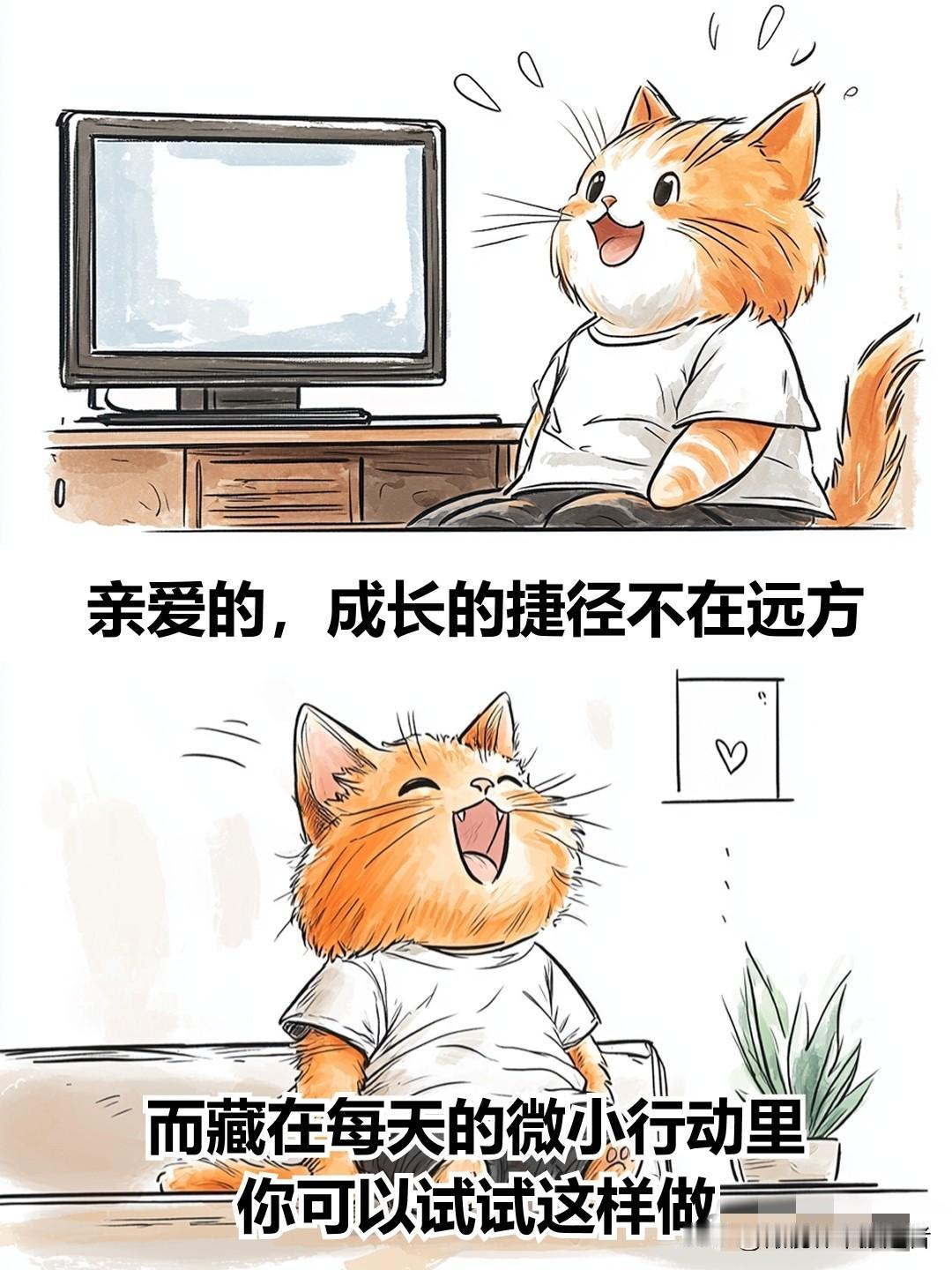 I一个人成长最快的5个秘诀治愈系图漫画暖心治愈漫画日常治愈漫画漫画治愈时