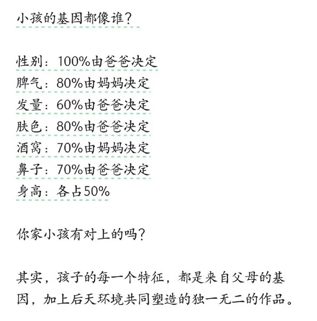 孩子好与坏的原因​​​