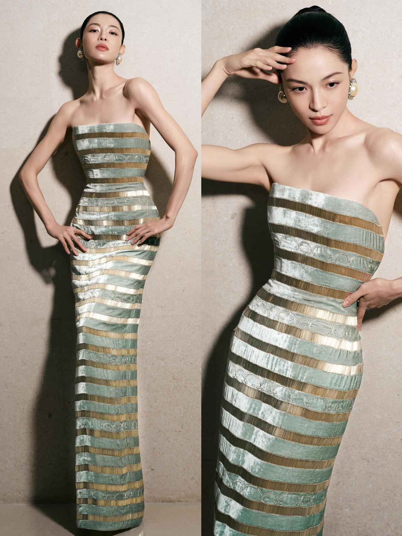 钟楚曦的造型师怕不是开了挂？这身材管理+审美品味直接给内娱红毯立了个新标杆