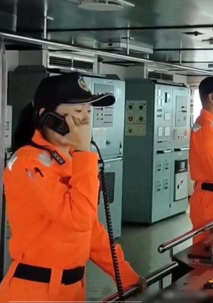 台湾地区民进党当局海巡署向大陆海警船喊话叫嚣：“我方已多次对你警告，你未经许可进